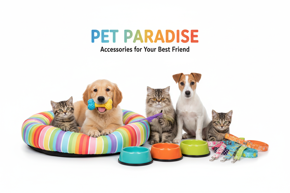 Pet Accessories Poster